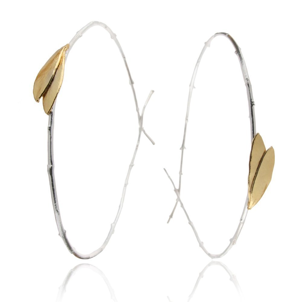 Set de coroniţe de nuntă Delphis Olive  Stefana