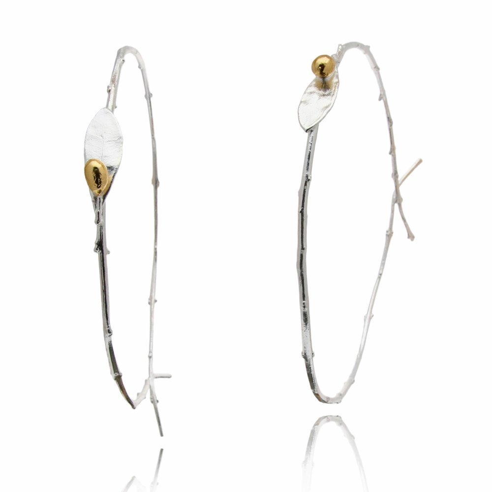 Set de coroniţe de nuntă Delphis Olive  Stefana